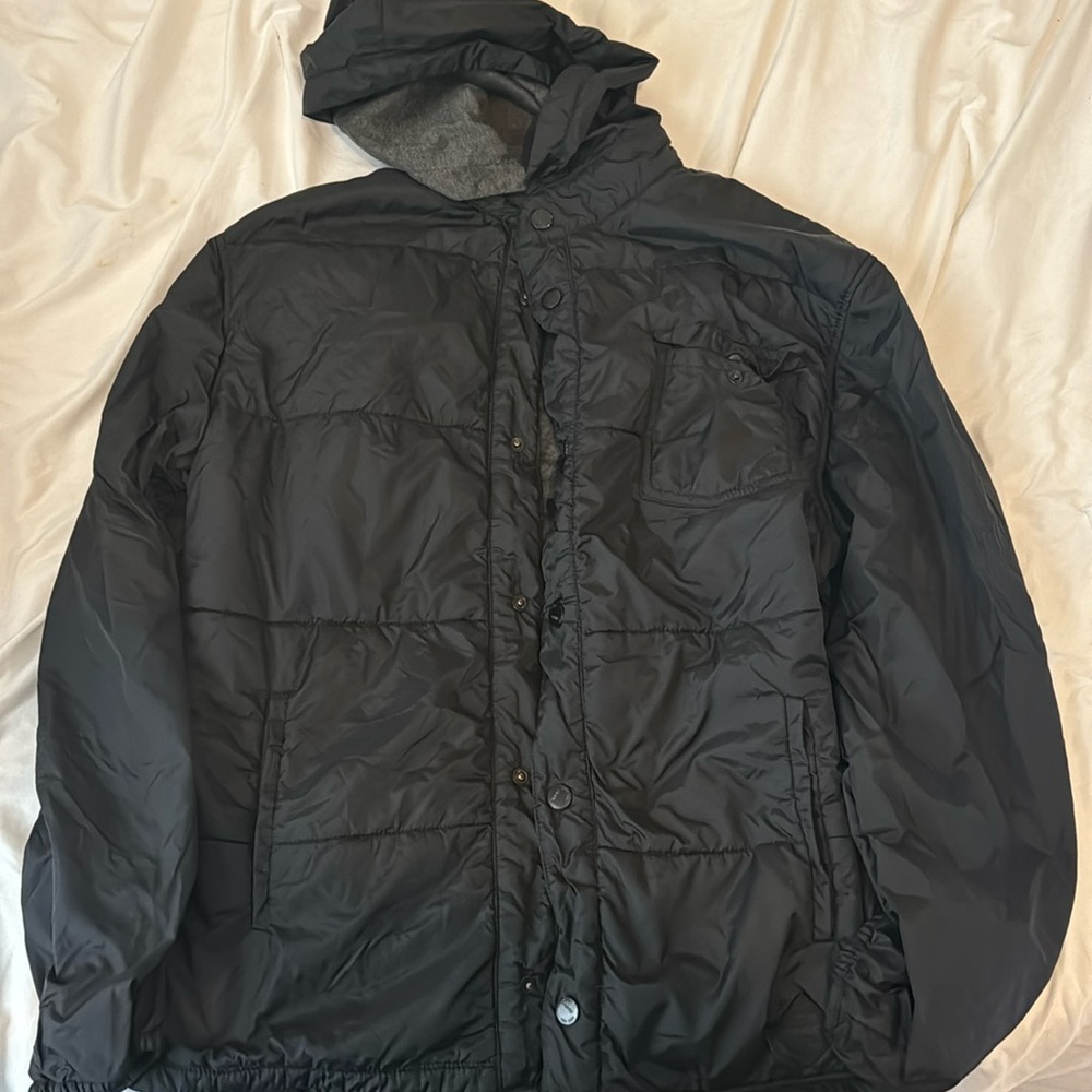 Ambig lined puffy jacket